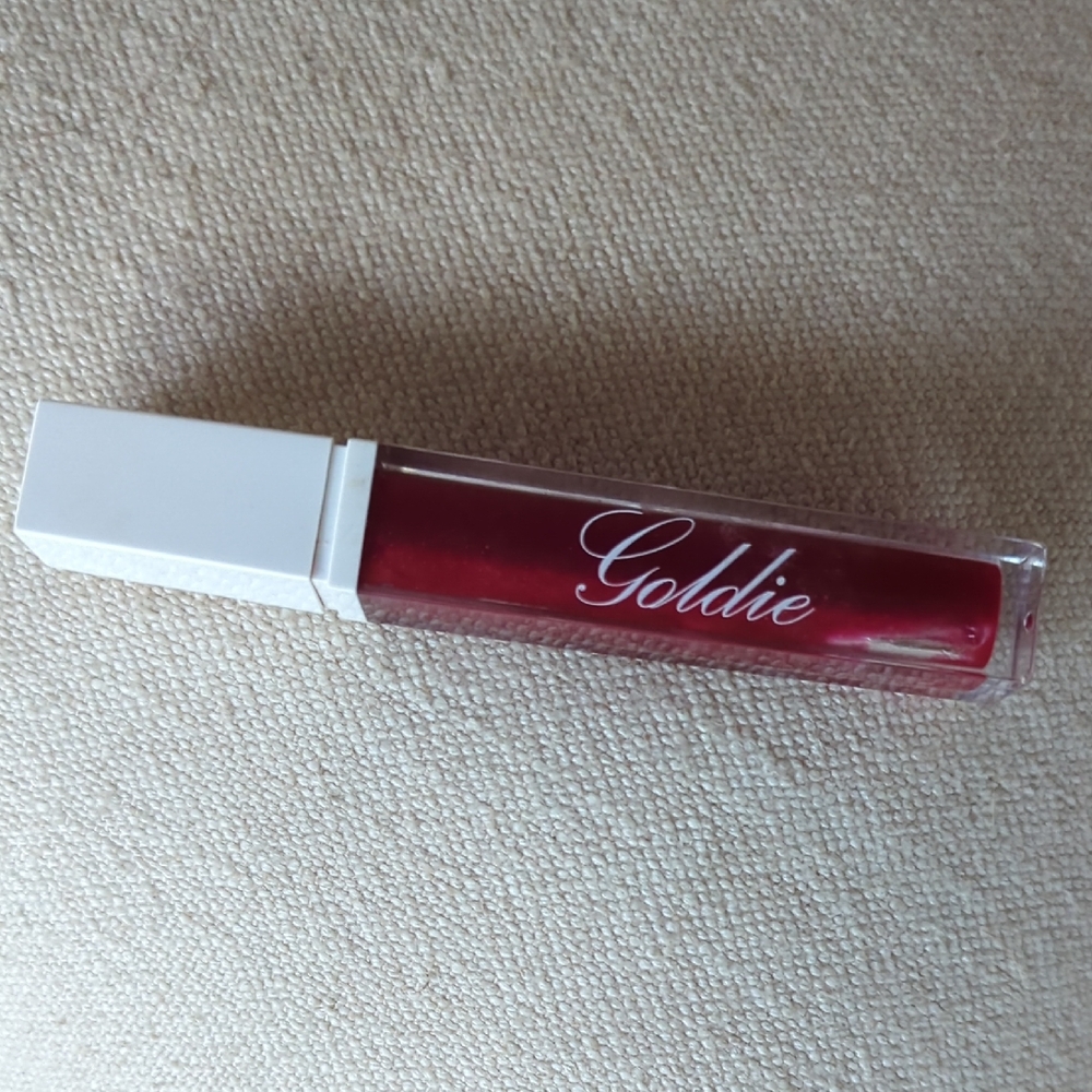 🆕 RARE Goldie Leslie Red Lip Gloss